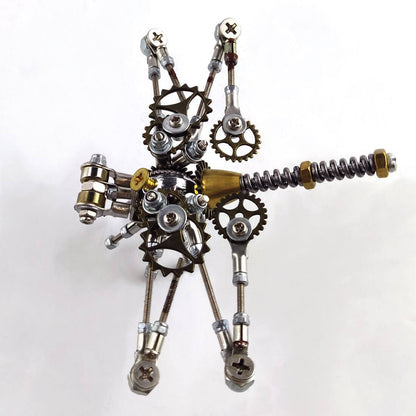 152Pcs 3D DIY Metal Mechanical Dragonfly Insect Puzzle Model Jigsaw