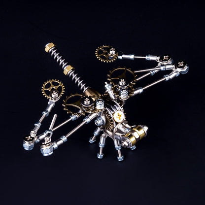 152Pcs 3D DIY Metal Mechanical Dragonfly Insect Puzzle Model Jigsaw