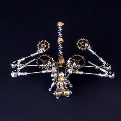 152Pcs 3D DIY Metal Mechanical Dragonfly Insect Puzzle Model Jigsaw