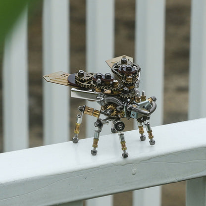 265Pcs Metal Mechanical Firefly Insect 3D DIY Assembly Model Kit for Adult