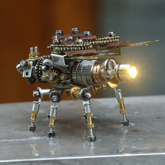 265Pcs Metal Mechanical Firefly Insect 3D DIY Assembly Model Kit for Adult
