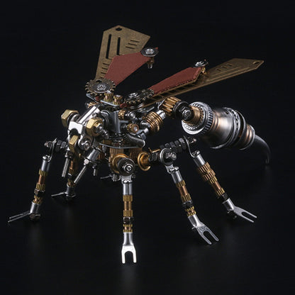 295Pcs Assembly Metal Mechanical 3D Wasp Insect Puzzle Model Adult