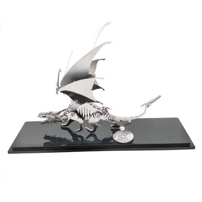 2pcs 3D Ice Dragon Flying Dragon DIY Assembled Metal Model Puzzle Toys
