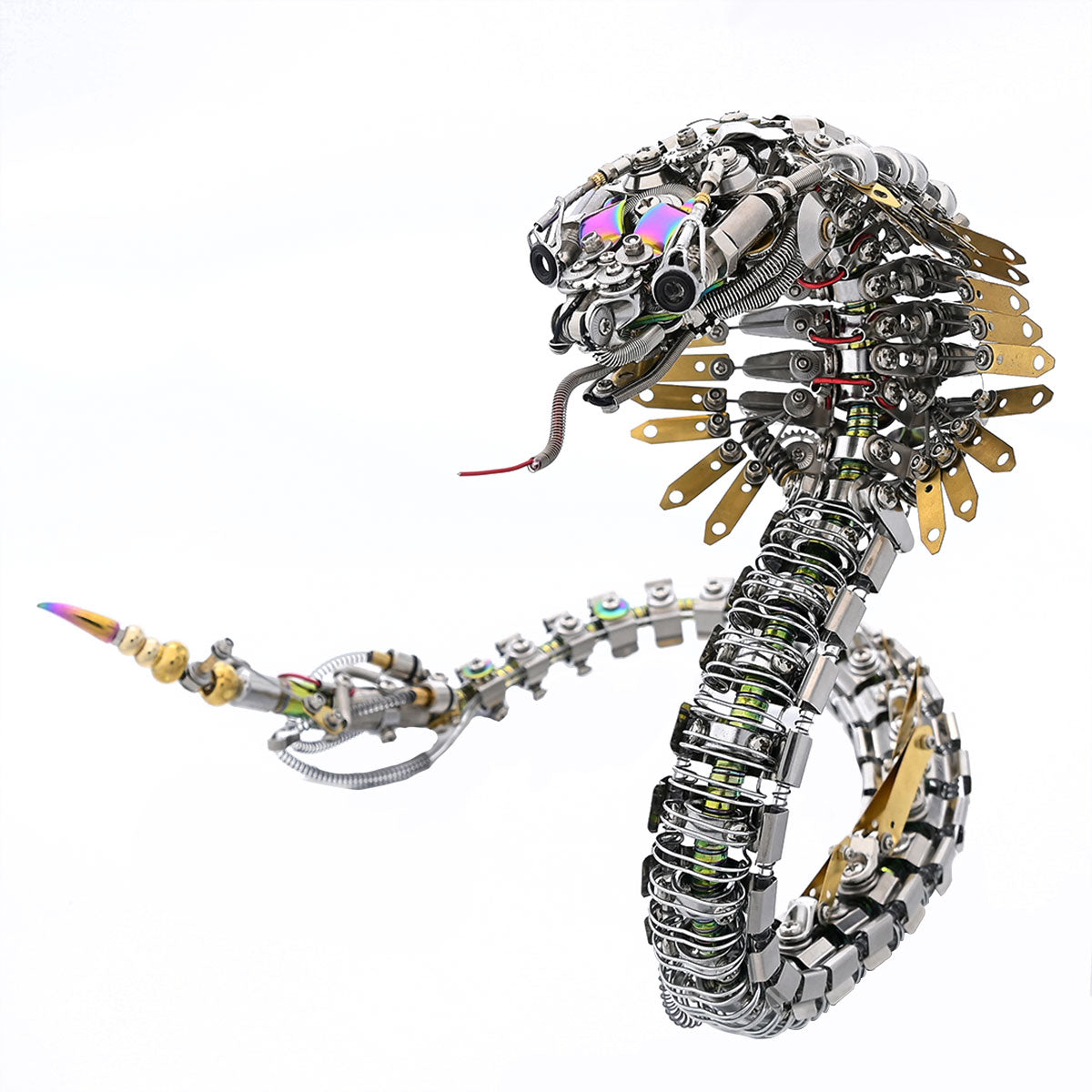 مجموعة نموذج ثعبان ميكانيكي معدني ثلاثي الأبعاد من Legendary Serpent، 500 قطعة، متوفرة للطلب المسبق