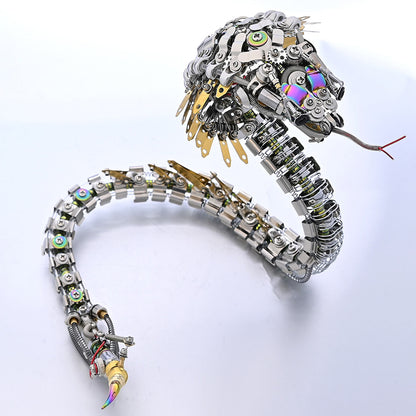 مجموعة نموذج ثعبان ميكانيكي معدني ثلاثي الأبعاد من Legendary Serpent، 500 قطعة، متوفرة للطلب المسبق