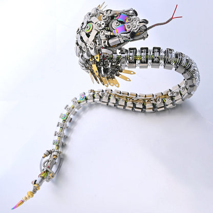 مجموعة نموذج ثعبان ميكانيكي معدني ثلاثي الأبعاد من Legendary Serpent، 500 قطعة، متوفرة للطلب المسبق
