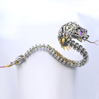 مجموعة نموذج ثعبان ميكانيكي معدني ثلاثي الأبعاد من Legendary Serpent، 500 قطعة، متوفرة للطلب المسبق