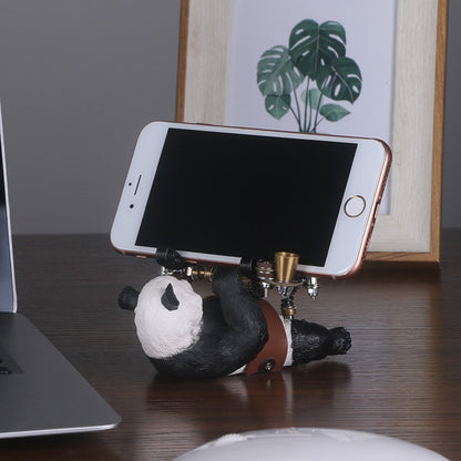 3Pcs Set DIY Metal Assembly Panda Series Model Kit for Home Collection Decor