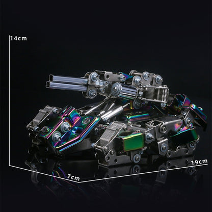 415Pcs DIY Tank Mecha Metal 3D Assembly Puzzle Model Kit