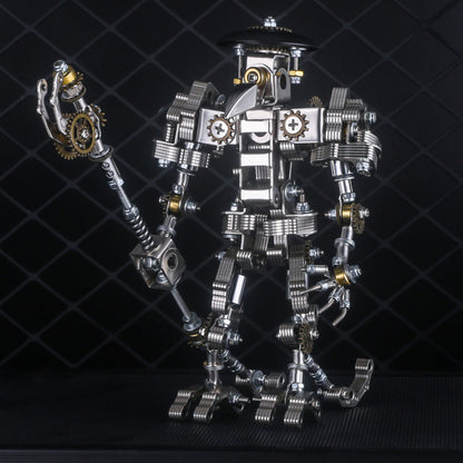 434Pcs Metal Woodpecker Priest Mecha Model Building Kit Assembly Phone Holder
