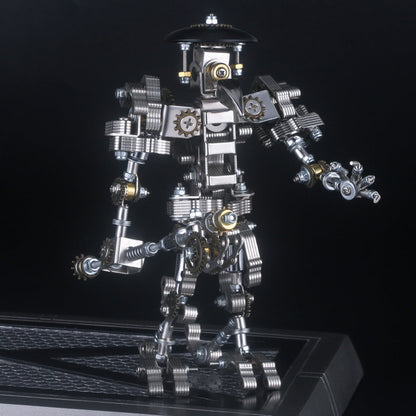 434Pcs Metal Woodpecker Priest Mecha Model Building Kit Assembly Phone Holder
