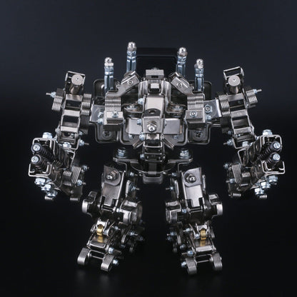 521Pcs 2in1 Multi-funtional Metal Snipper Mecha Soldier 3D Model Building Kit Assembly Phone Holder