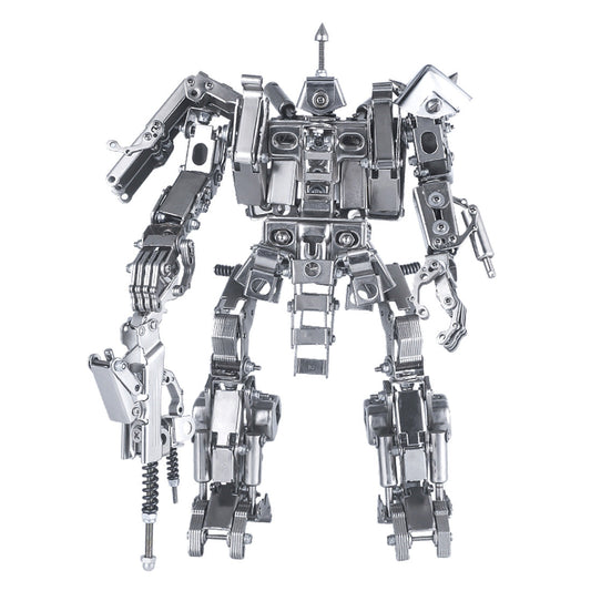 547Pcs 25cm 3D Metal Assembly Combat Mecha Figure Model Building Kit