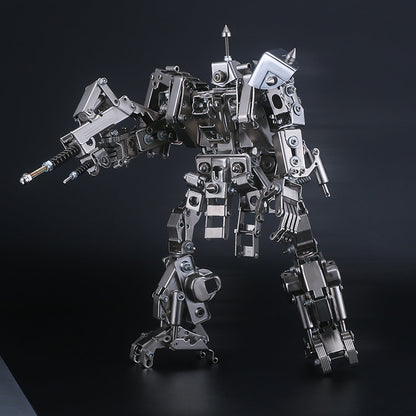 547Pcs 25cm 3D Metal Assembly Combat Mecha Figure Model Building Kit