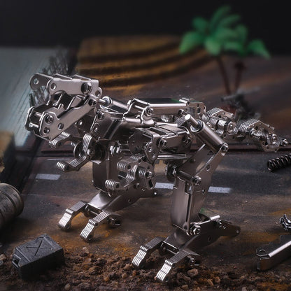 6 in 1 DIY Metal Assembly 3D Dinosaur Model Puzzle Kits