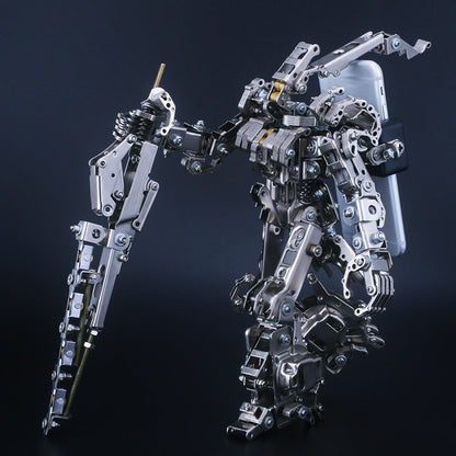 638Pcs Blade Master Metal War Assault Mecha Assembly Model Kit Phone Holder 2in1
