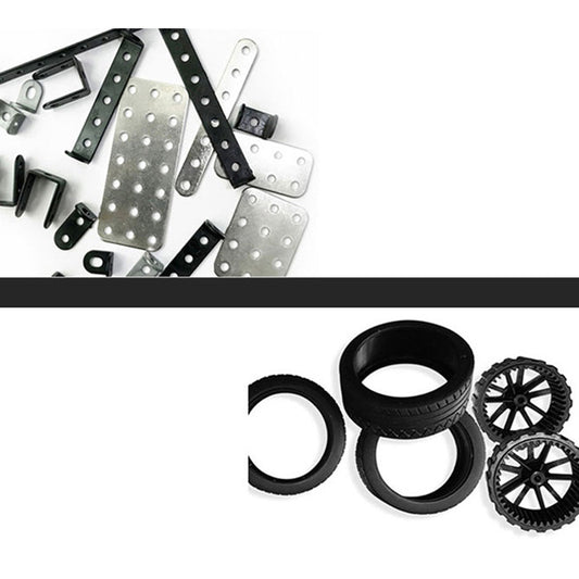 692Pcs 3D Metal Farm Corn Planter Puzzle Gear-Driven Assembly Model Kit