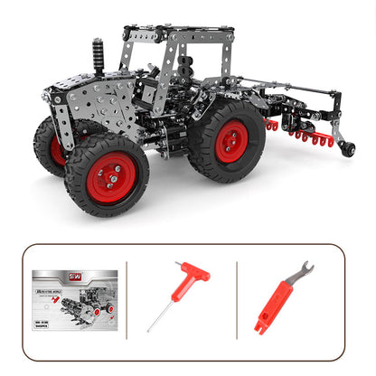 692Pcs 3D Metal Farm Corn Planter Puzzle Gear-Driven Assembly Model Kit