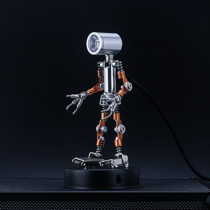 78Pcs  DIY Metal Little Night Light Lamp Man Figure Model Assembly Kit