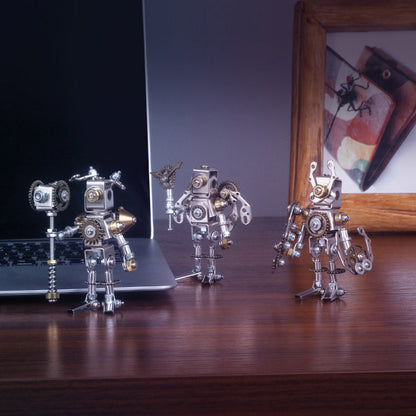 8pcs Set Blind Box 3D Assembly Puzzle Mechanical Saints Kit