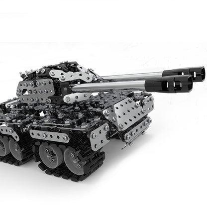 969Pcs Assembly DIY Stainless Steel 3D Puzzle  Tank Model Kit