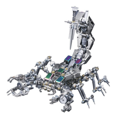 995pcs Metal Assembled Big 3D Scorpion Mecha GRINDER Model for Collection Gift Adult