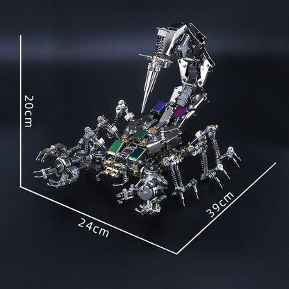 995pcs Metal Assembled Big 3D Scorpion Mecha GRINDER Model for Collection Gift Adult