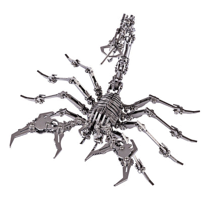 Detachable Scorpion King 3D Stainless Steel DIY Assembly Model Puzzle Jigsaw
