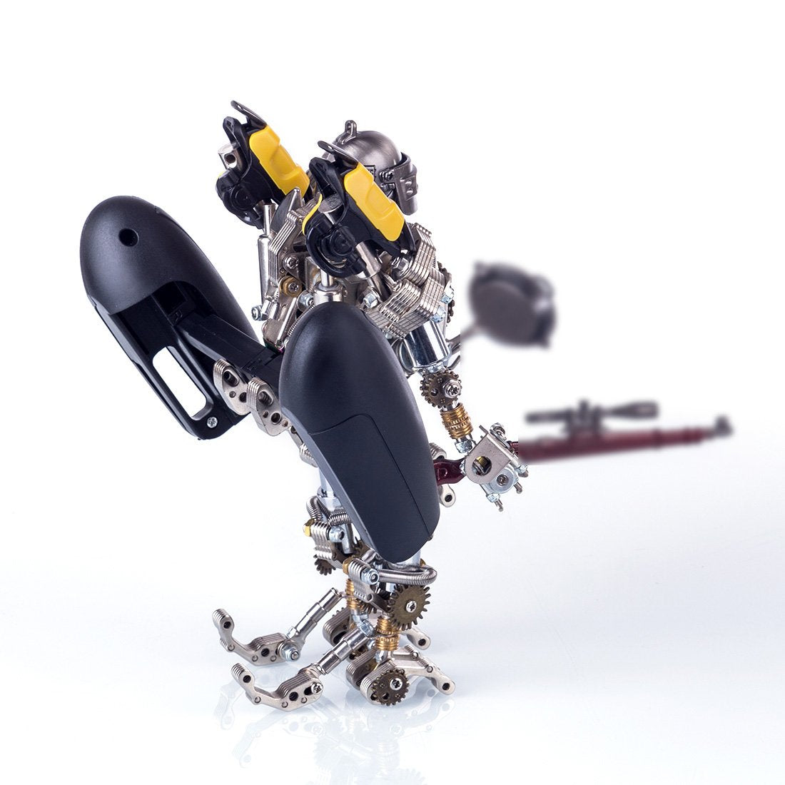 DIY 3D Assembly Metal Mechanical Soldier Robot Puzzle Model
