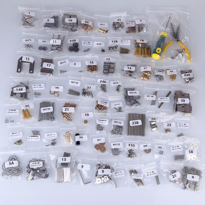 Kit de ensamblaje de mecha de combate de metal 3D DIY