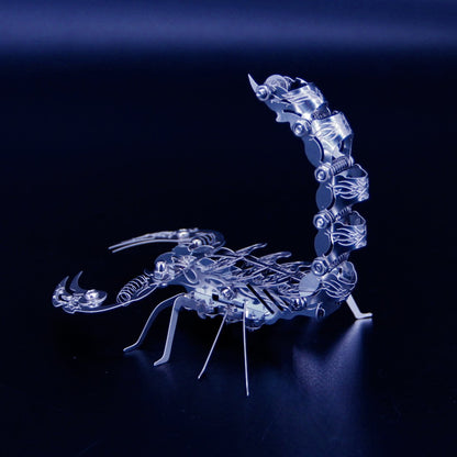 DIY 3D Metal Mini Scorpion Assembly Model Kits Puzzle Toy