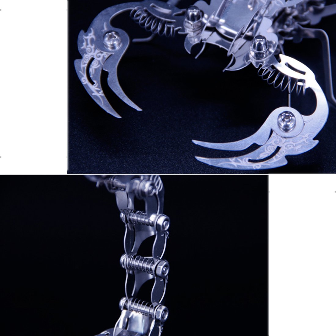 DIY 3D Metal Mini Scorpion Assembly Model Kits Puzzle Toy