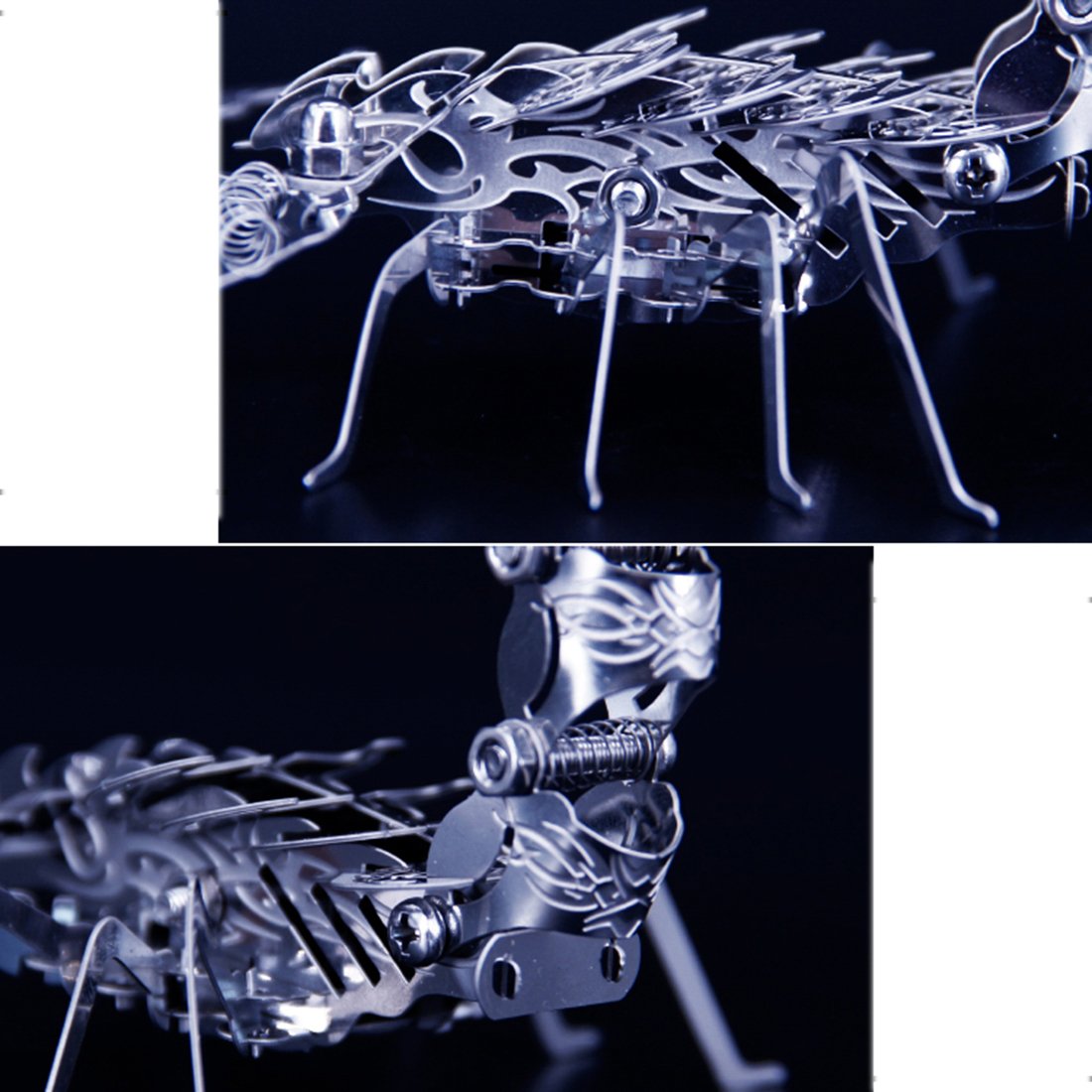 DIY 3D Metal Mini Scorpion Assembly Model Kits Puzzle Toy