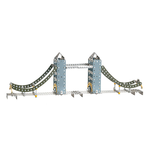 DIY Metal 3D Tower of London Bridge Model Kit Assembly