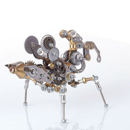 DIY Metal Mechanical Prayer Mantis  Insect Puzzle 3D Assembly Model Kit