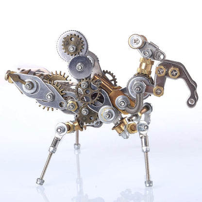DIY Metal Mechanical Prayer Mantis  Insect Puzzle 3D Assembly Model Kit