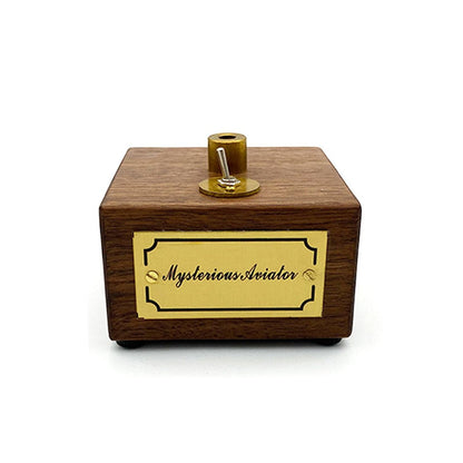 Rompecabezas mecánico dinámico coleccionable de libélula misteriosa de metal y madera en 3D.