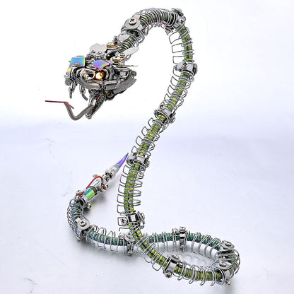 مجموعة نموذج ثعبان ميكانيكي معدني ثلاثي الأبعاد من Legendary Serpent، 500 قطعة، متوفرة للطلب المسبق