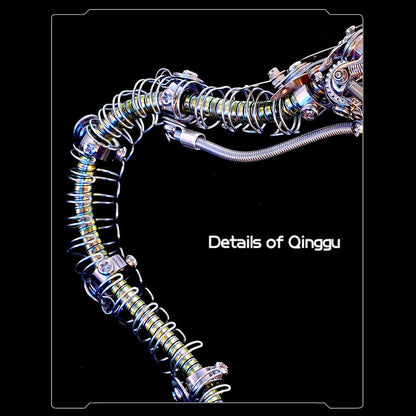 مجموعة نموذج ثعبان ميكانيكي معدني ثلاثي الأبعاد من Legendary Serpent، 500 قطعة، متوفرة للطلب المسبق