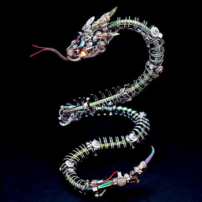 مجموعة نموذج ثعبان ميكانيكي معدني ثلاثي الأبعاد من Legendary Serpent، 500 قطعة، متوفرة للطلب المسبق