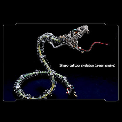 مجموعة نموذج ثعبان ميكانيكي معدني ثلاثي الأبعاد من Legendary Serpent، 500 قطعة، متوفرة للطلب المسبق