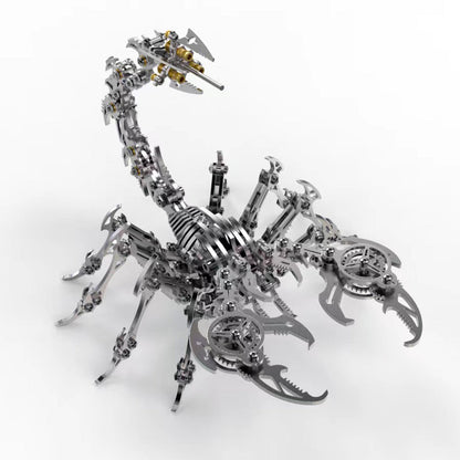Detachable Scorpion King 3D Stainless Steel DIY Assembly Model Puzzle Jigsaw