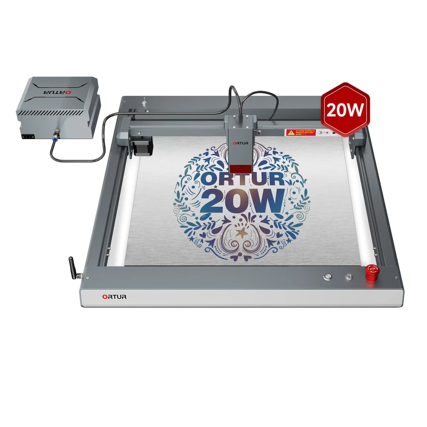 Ortur Laser Master 3 Laser Engraving & Cutting Machine 20,000mm/min (40W/20W/10W)