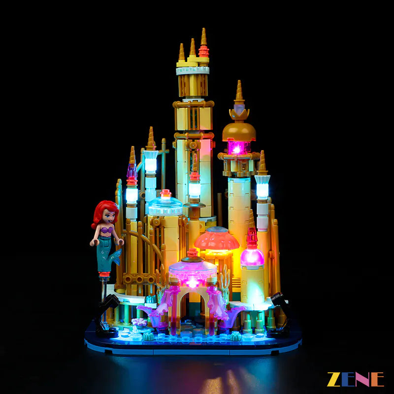 Light Kit for LEGO Mini Disney Ariel Castle #40708