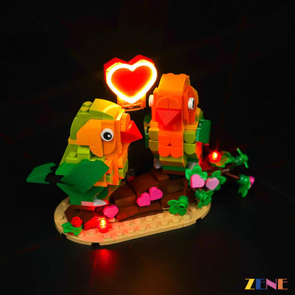Kit de iluminación para agapornis de San Valentín n.° 40522
