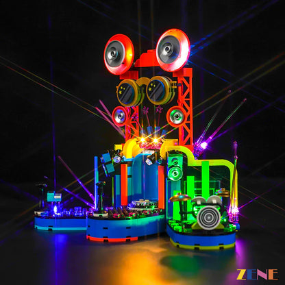 Kit de iluminación para el espectáculo de talentos musicales LEGO Heartlake City n.° 42616