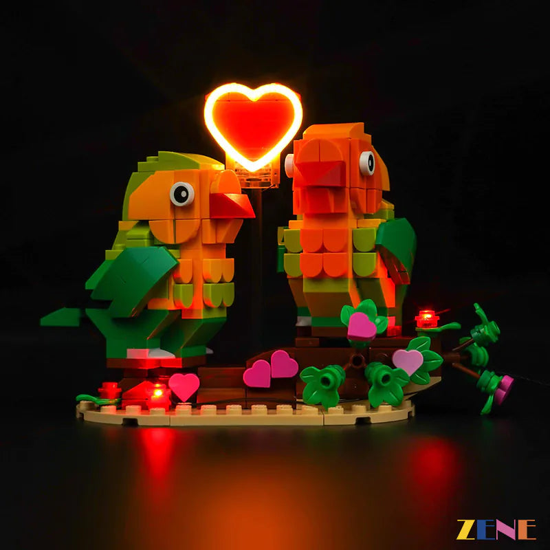 Kit de iluminación para agapornis de San Valentín n.° 40522