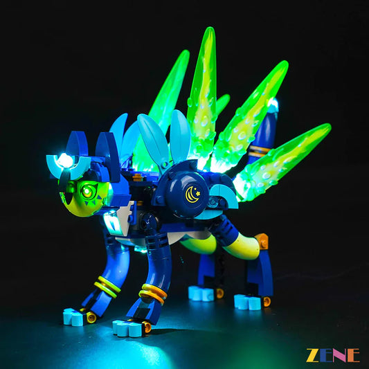 Kit de iluminación para LEGO Zoey y Zian el Gato Búho DREAMZzz #71476