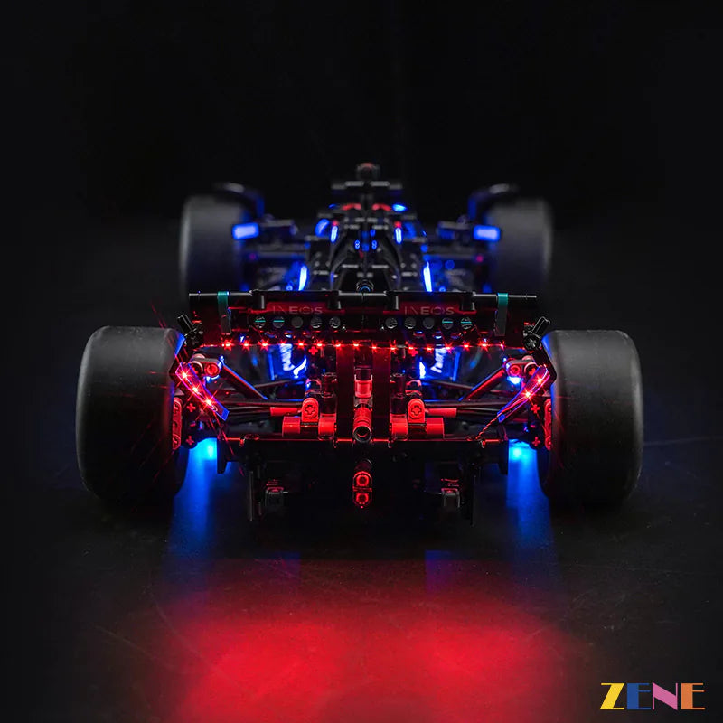 Kit de iluminación para LEGO Mercedes-AMG F1 W14 E Performance n.° 42171