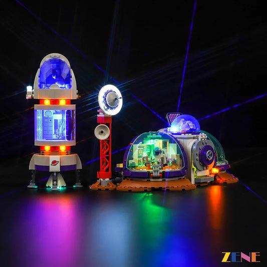Kit de iluminación para la base espacial y el cohete LEGO Mars n.° 42605